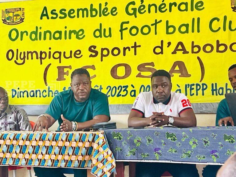 AGO DU FC OSA D’ABOBO : HAMZA GAMAL RESTE PRÉSIDENT